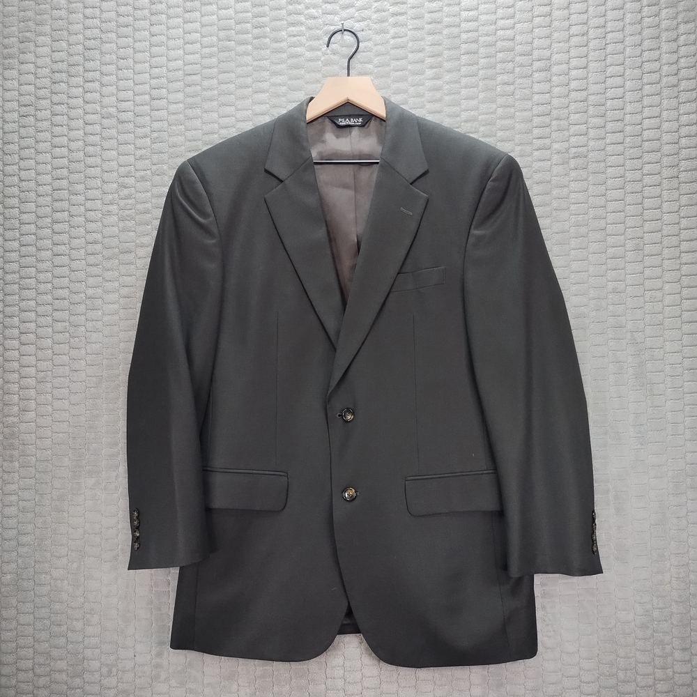 Jos. A. Bank Classic Gray Men's Blazer-100% Wool-41R